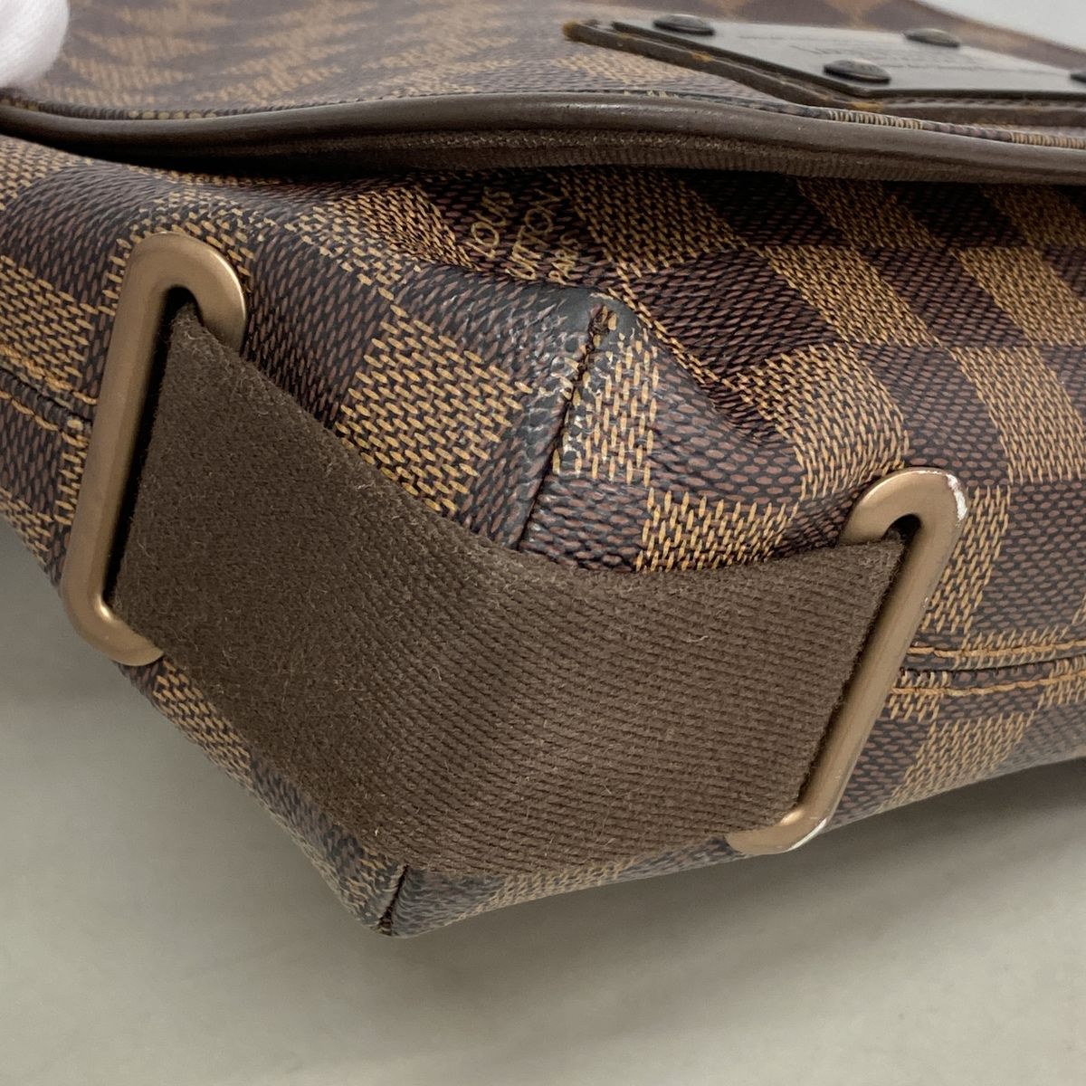 Louis Vuitton Shoulder Bag Damier Brooklyn PM Ebene — view 7