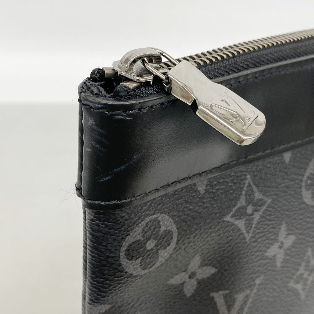 Louis Vuitton Clutch Monogram Eclipse Pochette Discovery Black — view 8