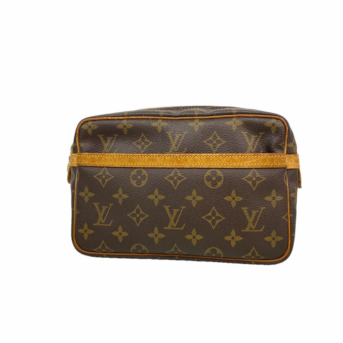 Louis Vuitton Clutch Monogram Compiegne 23 Brown