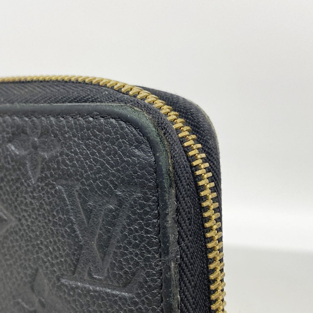 Louis Vuitton Wallet Monogram Empreinte Zippy Noir — view 6