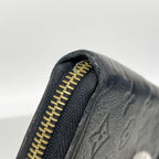 Louis Vuitton Wallet Monogram Empreinte Zippy Noir — view 5