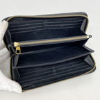 Louis Vuitton Wallet Monogram Empreinte Zippy Noir — view 3