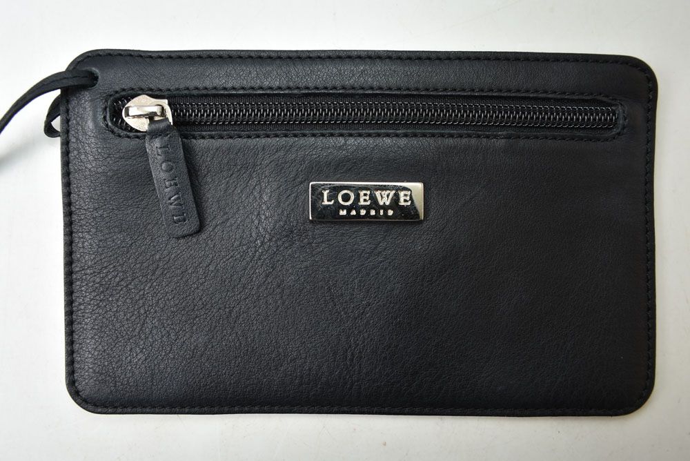 Loewe Mini Boston Bag Vintage Soft Calfskin Black — view 5