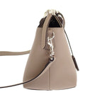 Fendi by the Way Medium 2-Way Handbag Shoulder Calfskin Beige Silver Genus — view 5