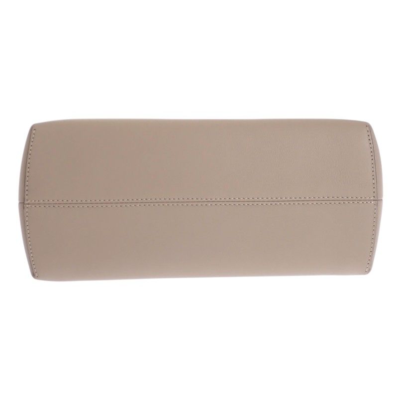 Fendi by the Way Medium 2-Way Handbag Shoulder Calfskin Beige Silver Genus — view 7