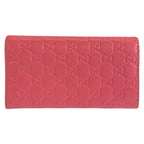 Gucci Guccissima Pink Leather Wallet — view 2