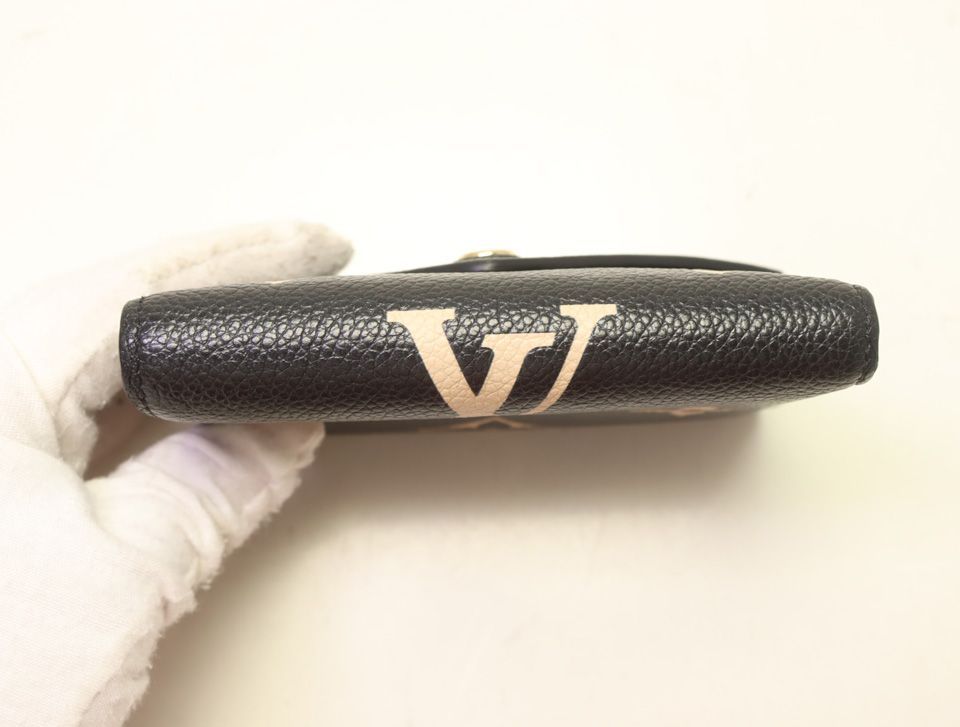 Louis Vuitton Portefeuille Victorine Monogram Empreinte Trifold Wallet — view 3