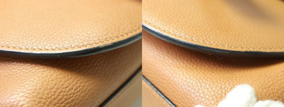 Loewe Gate Top Handle Small Leather Handbag — view 8