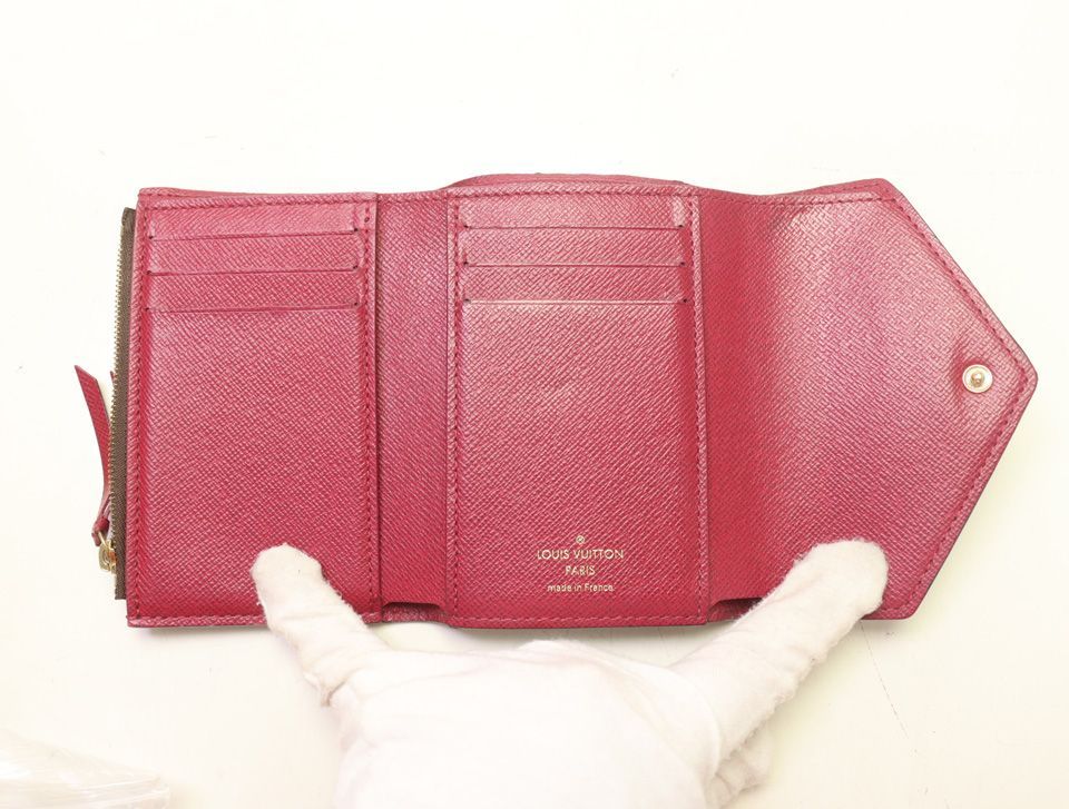 Louis Vuitton Portefeuille Victorine Monogram Trifold Wallet — view 4