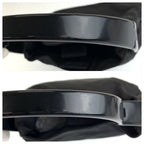 Prada Tessuto Black Nylon Plastic Handbag — view 6