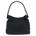 Prada Tessuto Black Nylon Plastic Handbag — view 2