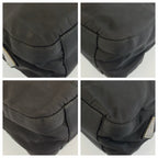 Prada Tessuto Black Nylon Plastic Handbag — view 4