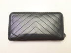 Chanel V-stitch Studs Lambskin Zip Around Wallet — view 2