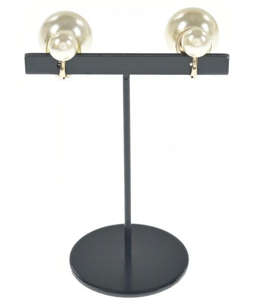 Dior Pearl Earrings White — view 2