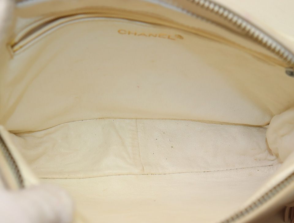 Chanel Quilted Lambskin Chain Shoulder Bag — view 6