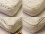 Chanel Quilted Lambskin Chain Shoulder Bag — view 4