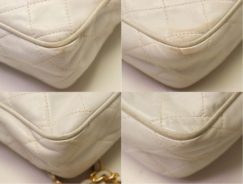 Chanel Quilted Lambskin Chain Shoulder Bag — view 4