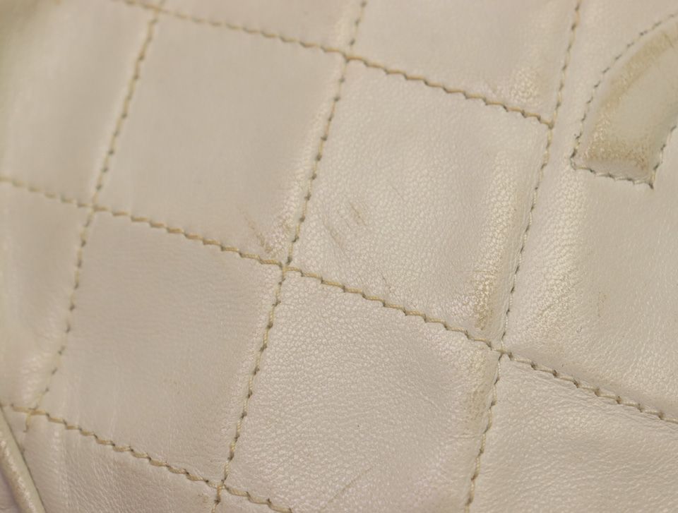 Chanel Quilted Lambskin Chain Shoulder Bag — view 8