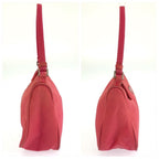 Prada Tessuto Pink Silver Nylon Handbag Pouch — view 8