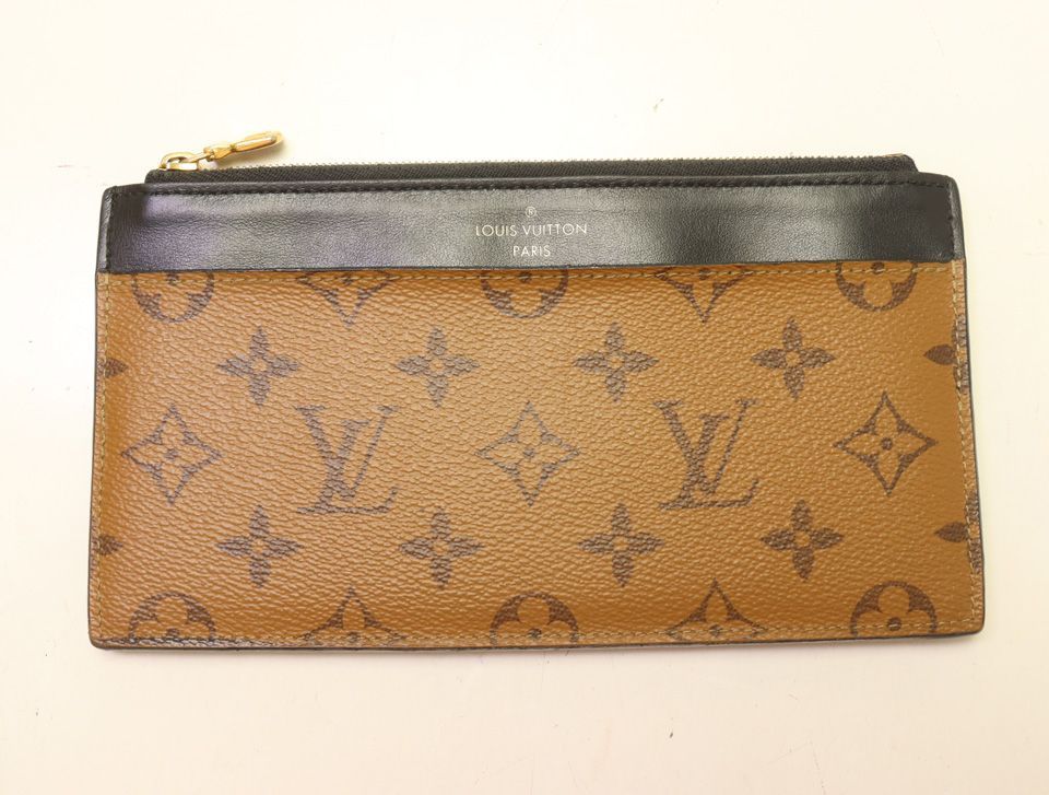 Louis Vuitton Monogram Reverse Slim Purse Card Case — view 2