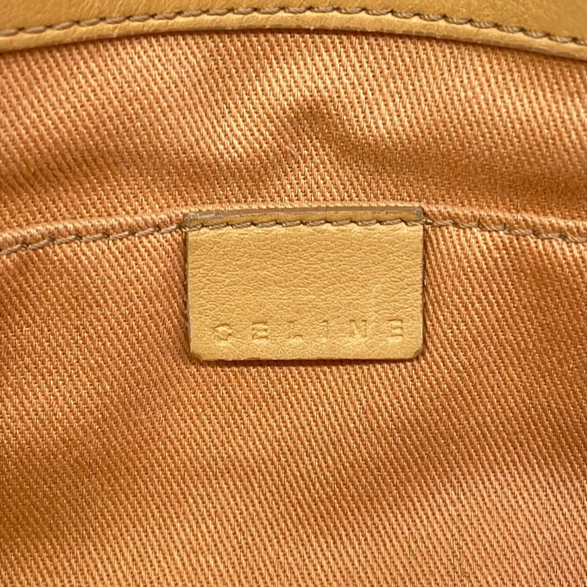 Celine Tote Bag Boogie Light Brown Leather — view 8