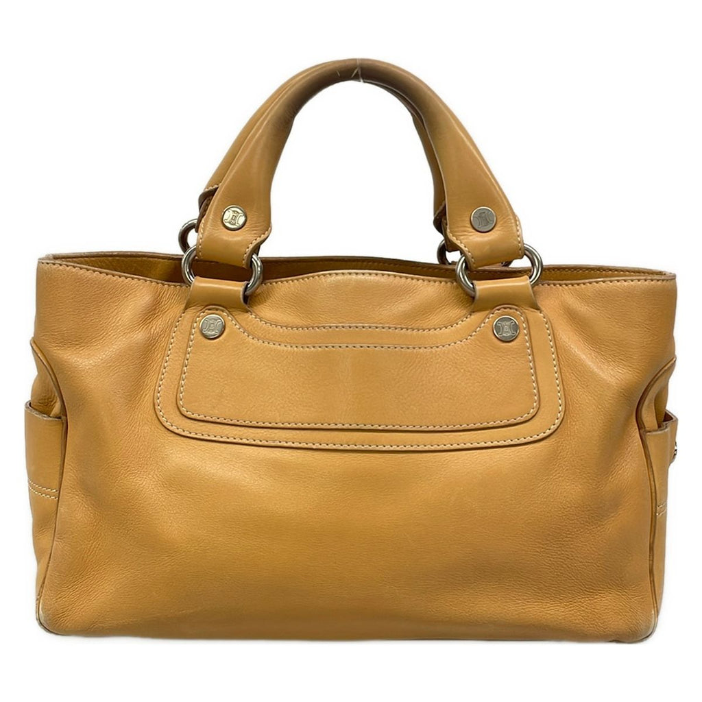 Celine Tote Bag Boogie Light Brown Leather — view 3