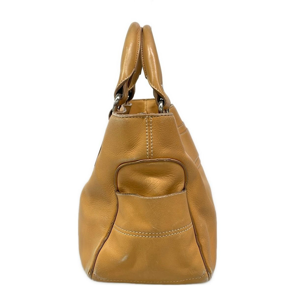 Celine Tote Bag Boogie Light Brown Leather — view 4