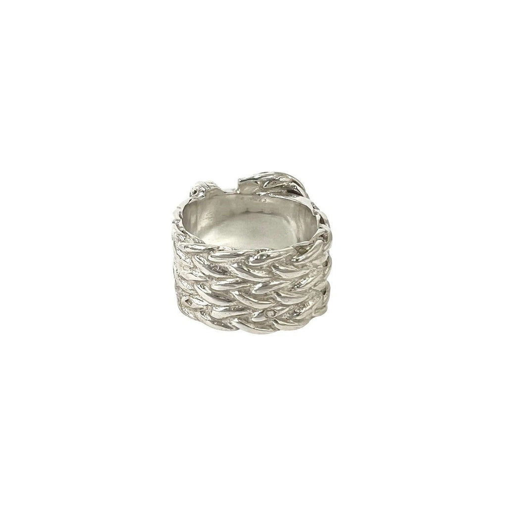Hermes Vintage Diane Ring 925 Sterling Silver — view 6
