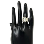 Hermes Vintage Diane Ring 925 Sterling Silver — view 2