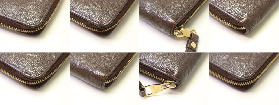 Louis Vuitton Zippy Wallet Monogram Empreinte Zip Around — view 4