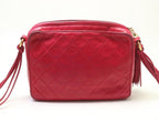 Chanel CC Logo Lambskin Shoulder Bag — view 2