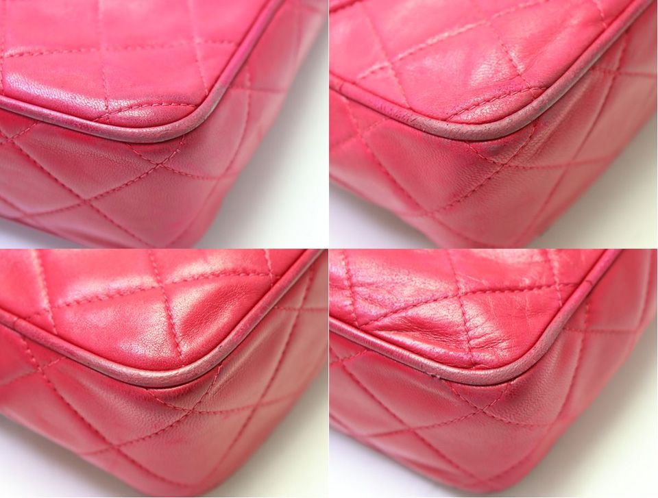 Chanel CC Logo Lambskin Shoulder Bag — view 5