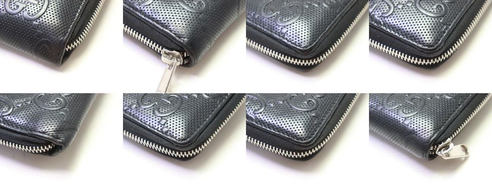 Gucci GG Embossed Leather Zip Around Wallet — view 4