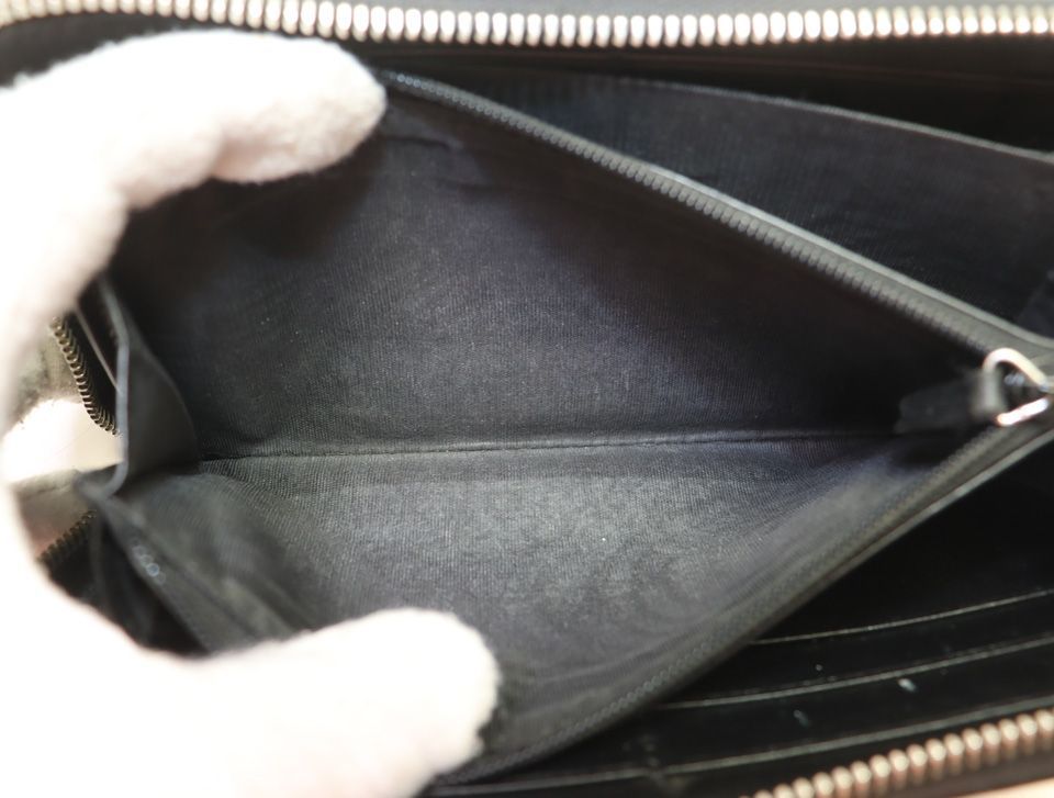 Gucci GG Embossed Leather Zip Around Wallet — view 7