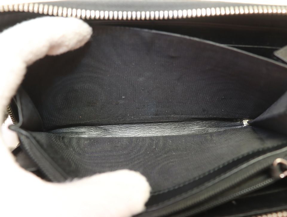 Gucci GG Embossed Leather Zip Around Wallet — view 6