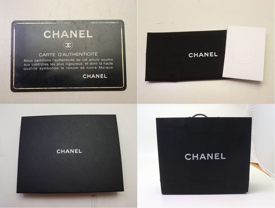 Chanel Boy Caviar Leather Clutch — view 7