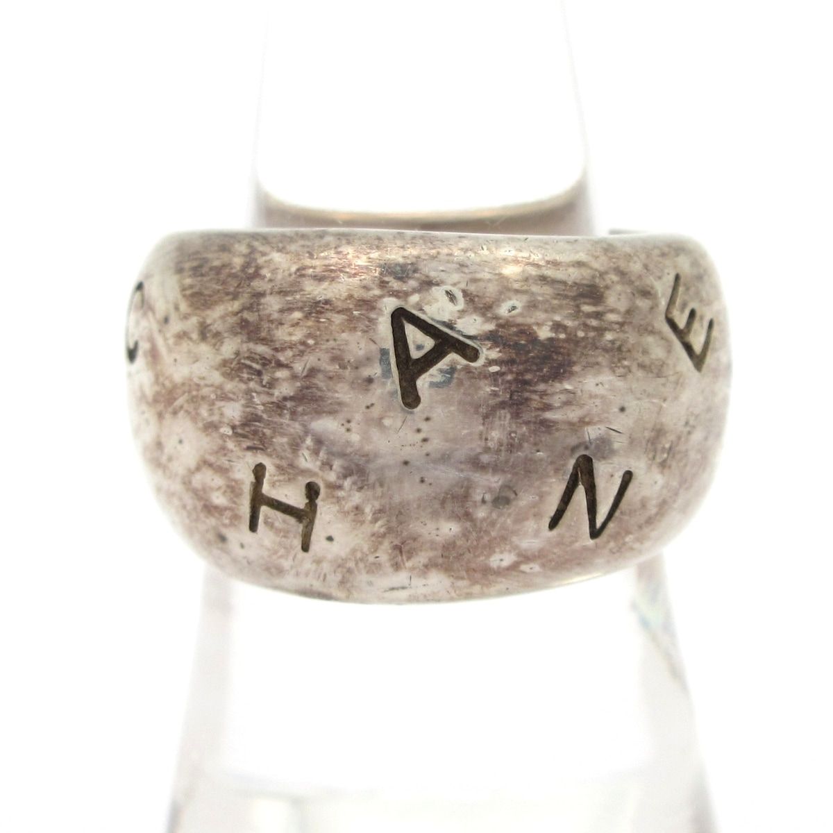Chanel Ring Signature Silver