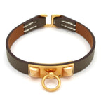 Hermes Bracelet Medor Brown T2