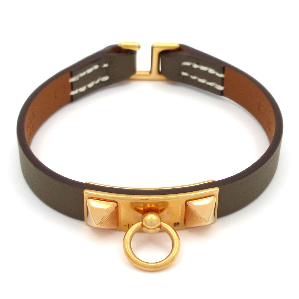 Hermes Bracelet Medor Brown T2