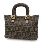 Fendi Zucca Clutch Brown