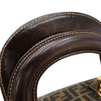 Fendi Zucca Clutch Brown — view 3