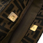 Fendi Zucca Clutch Brown — view 7