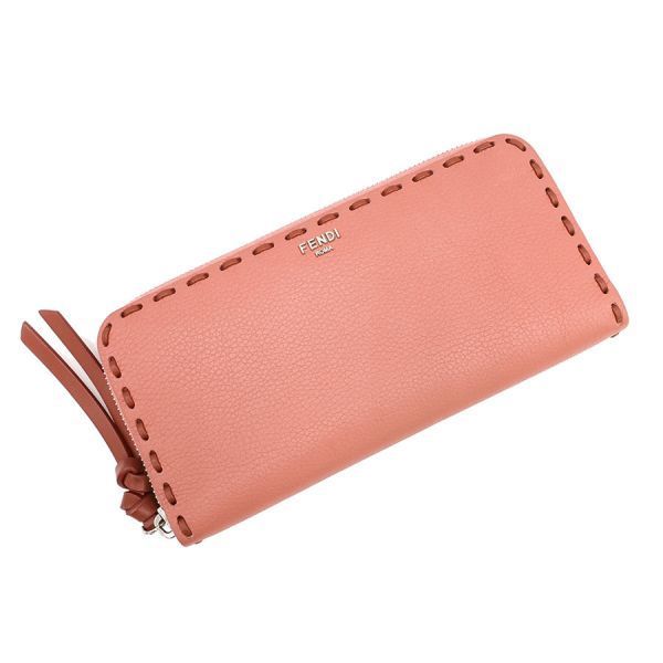 Fendi Selleria Zip Around Wallet