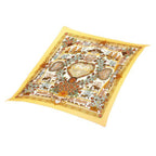 Hermes Pleated Scarf Yellow
