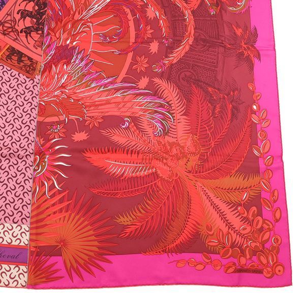 Hermes Carre Geant Silk Twill Scarf — view 7