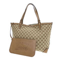 Gucci Craft Tote Bag Beige