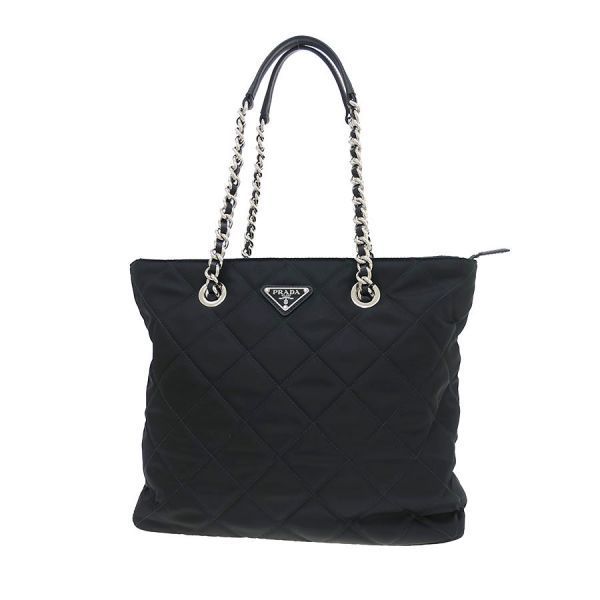 Prada Quilted Chain Tote Bag