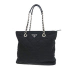 Prada Quilted Chain Tote Bag