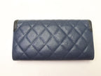 Chanel CC Filigree Caviar Leather Bifold Wallet — view 2
