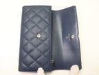 Chanel CC Filigree Caviar Leather Bifold Wallet — view 4